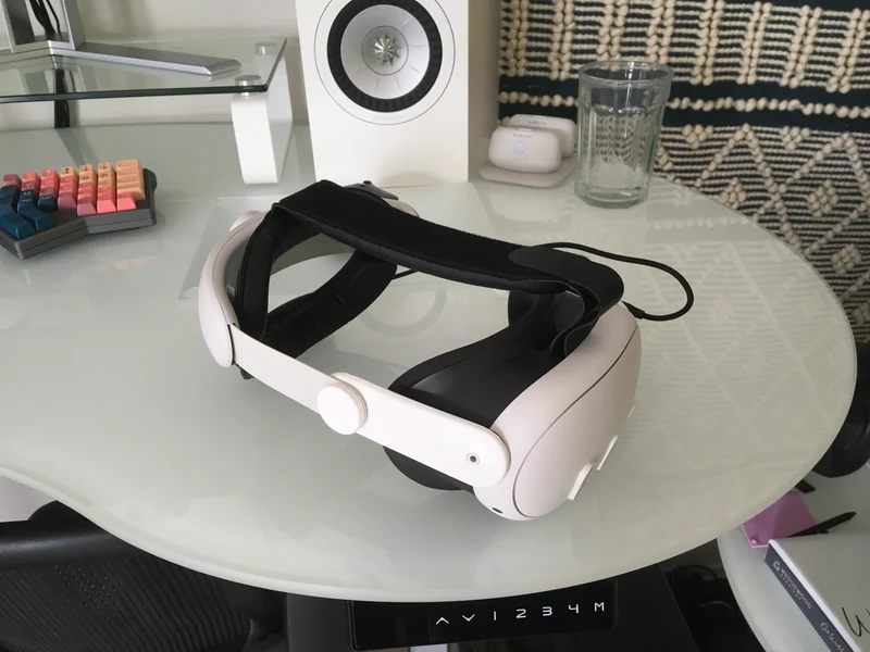 Adaptateur Kiwi Head Strap Quest 3 avec trous précis