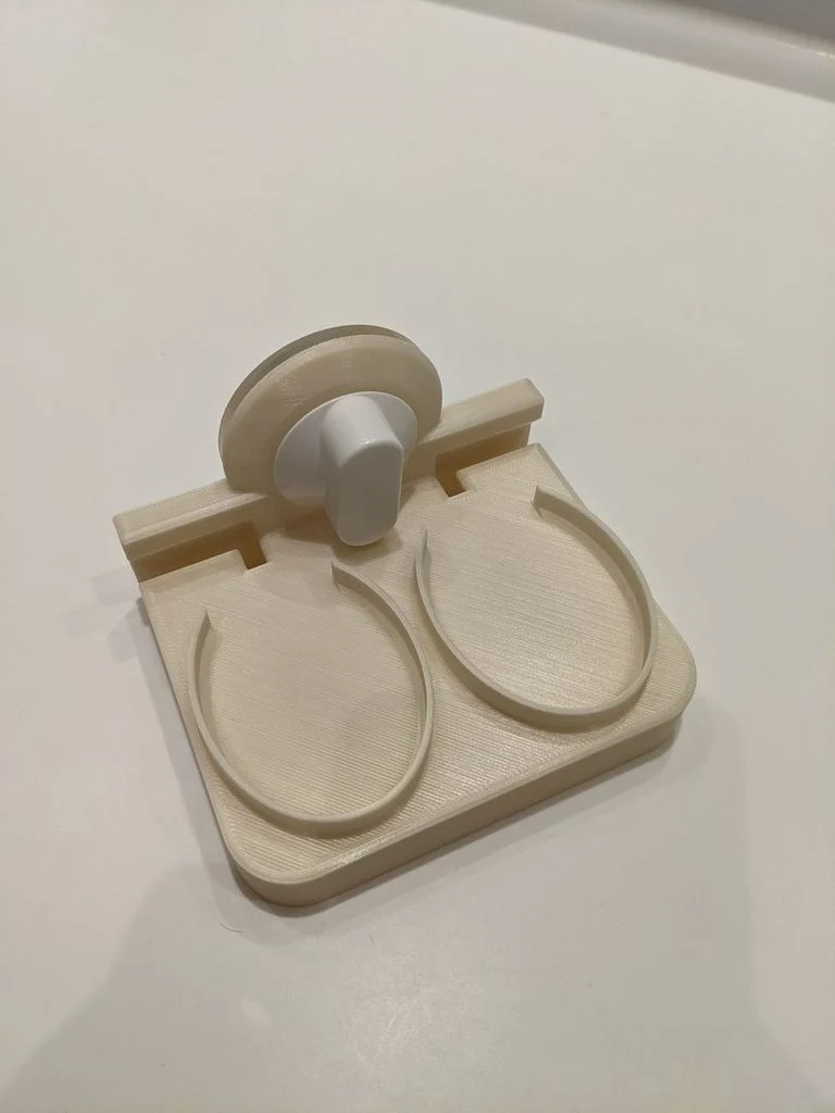 Double support de chargeur pour brosses à dents électriques Oral-B avec ventouse