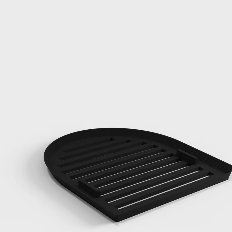 DeLonghi Dedica Nicer Bac à égouttage en noir mat