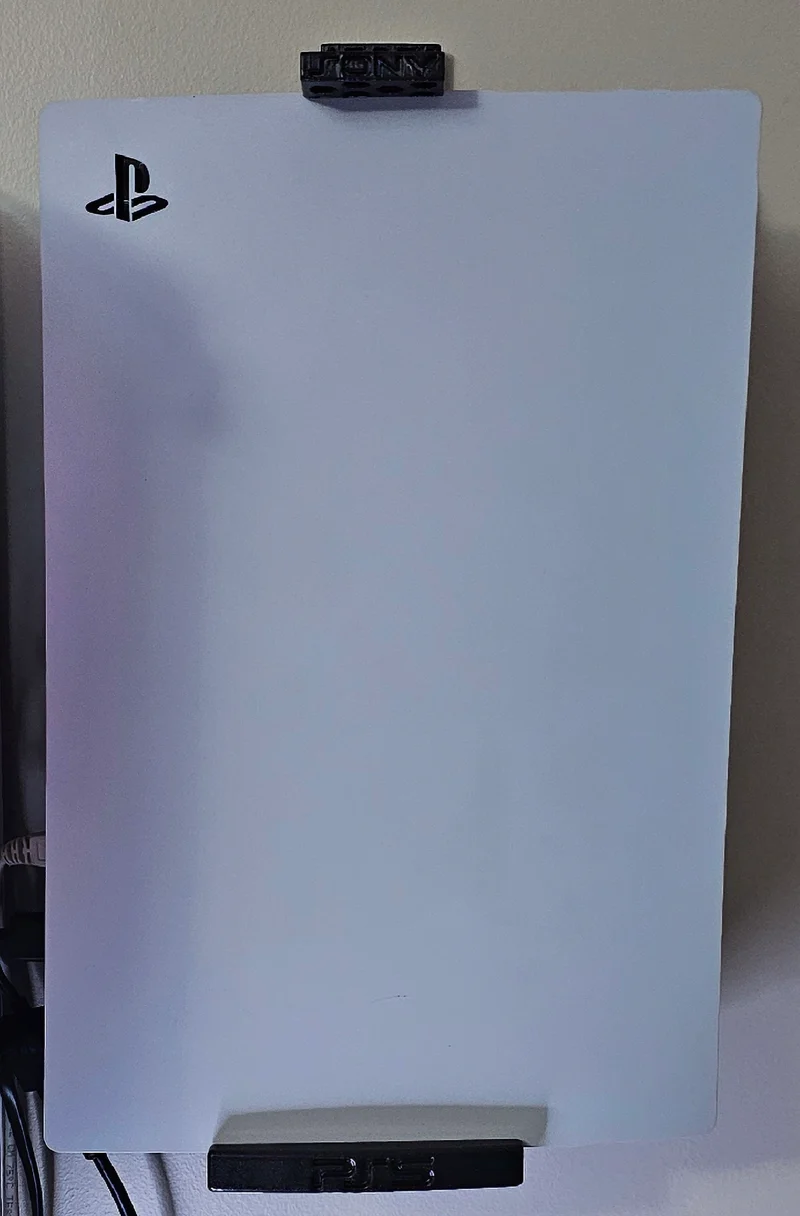 Montage mural vertical sûr et peu encombrant pour PS5