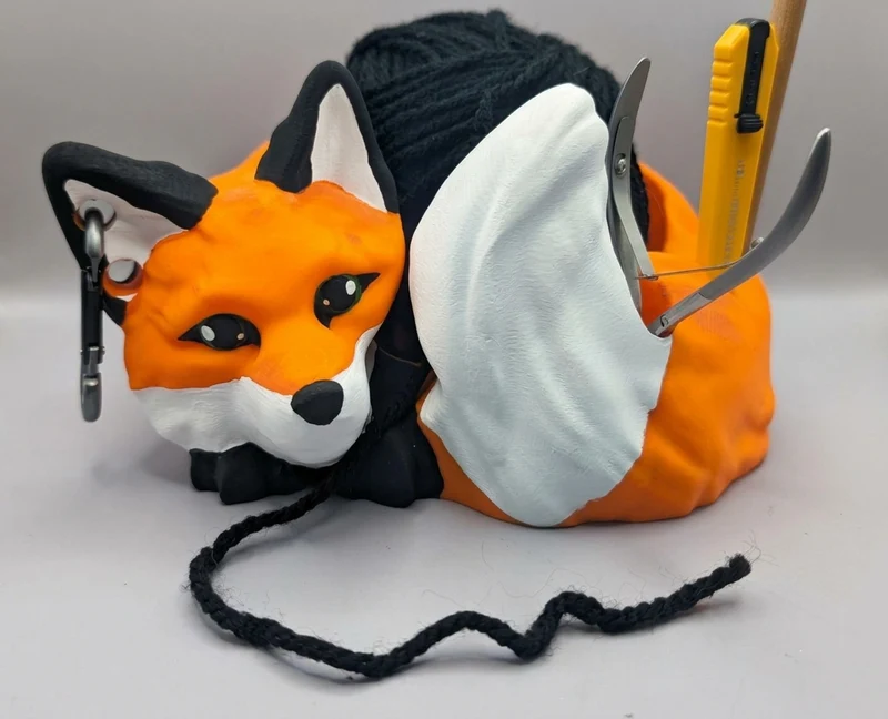 Bol de laine de renard sucré