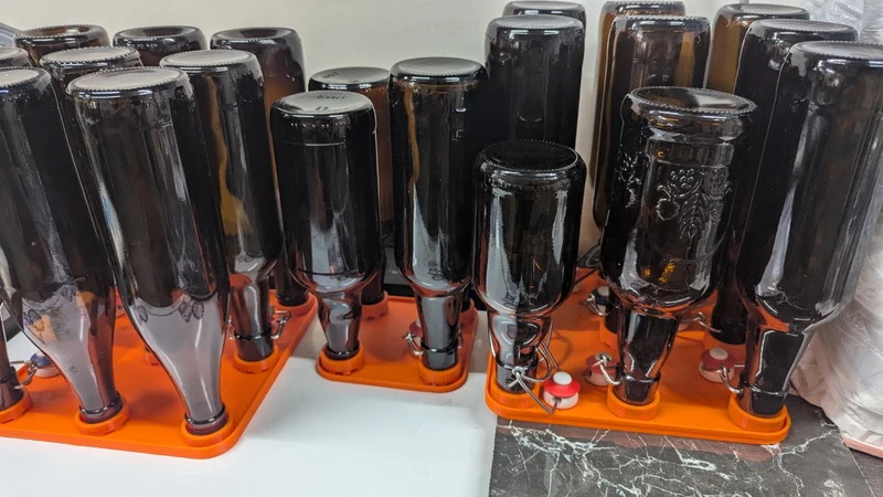 Séchoir à bouteilles de bière