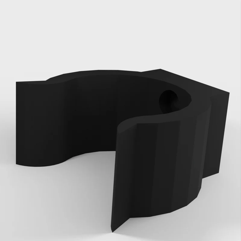 Support mural pour tubes d'aspirateur