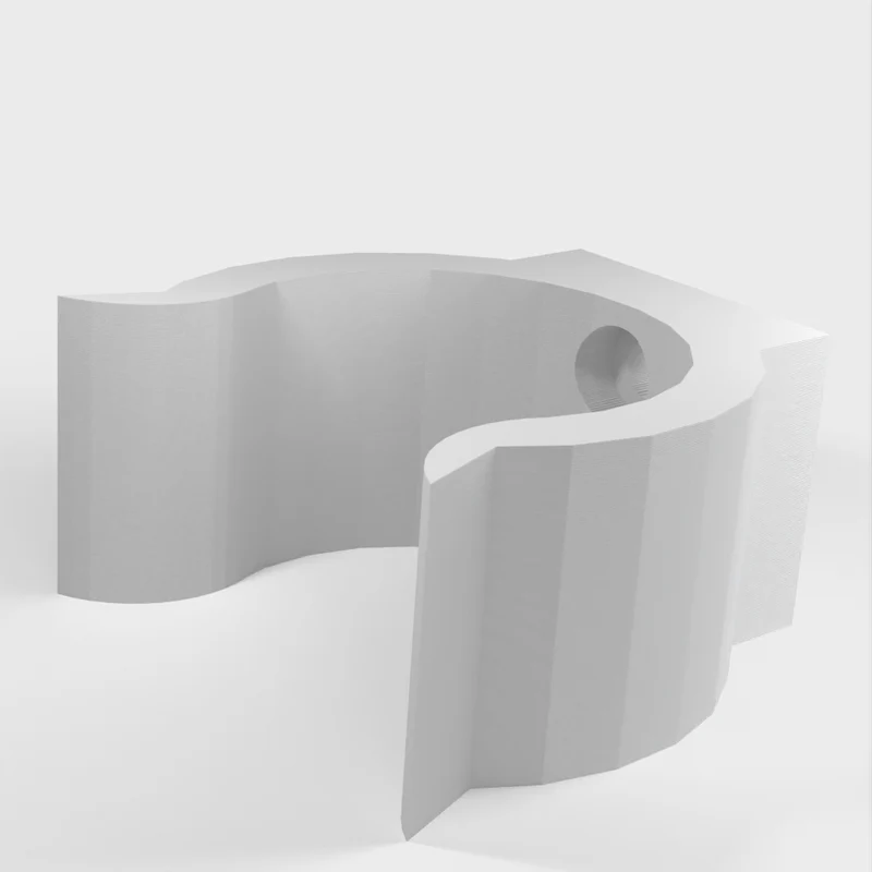 Support mural pour tubes d'aspirateur