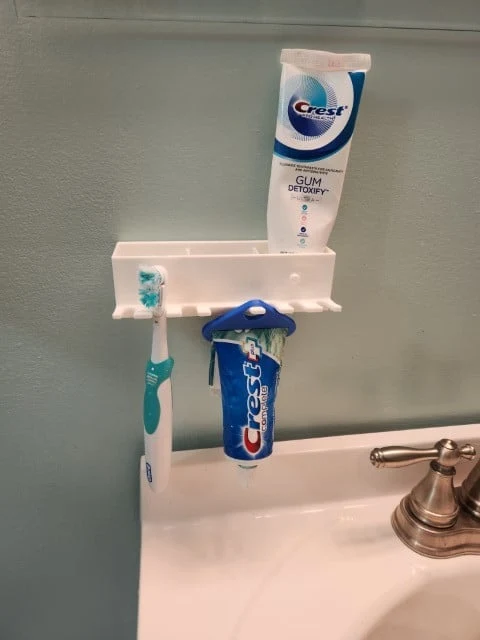 Porte-brosse à dents pour montage mural - Organisateur de salle de bain
