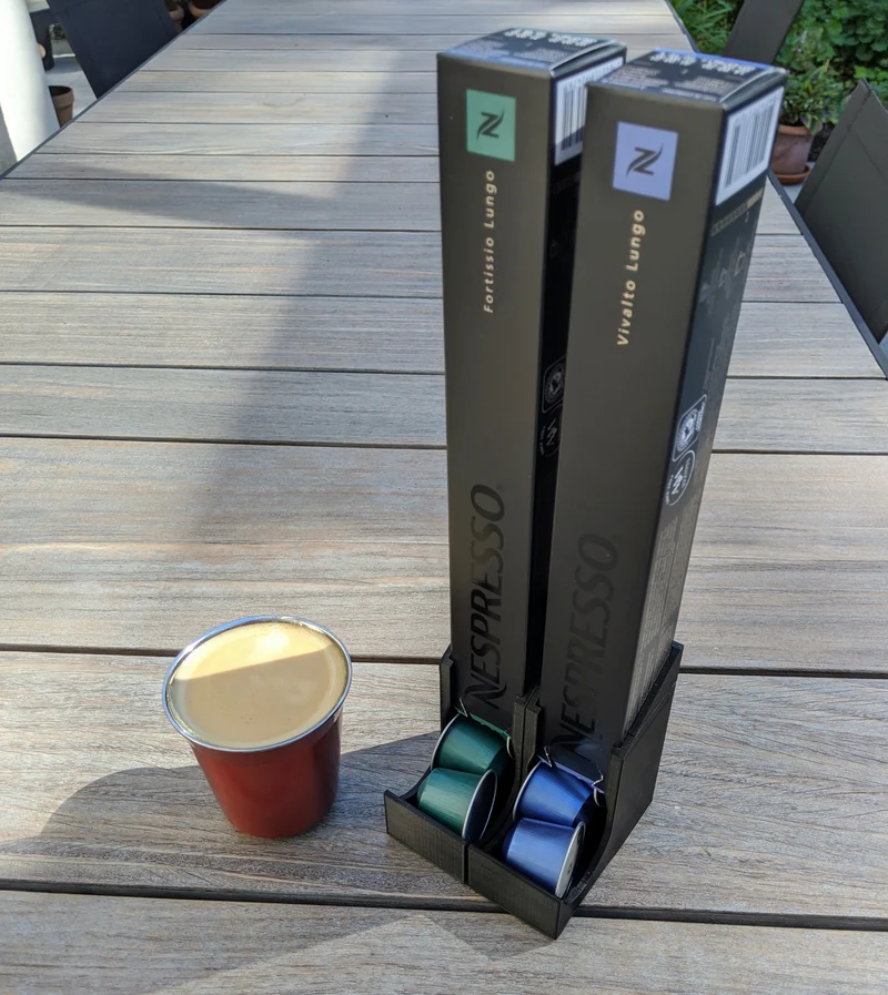 Porte-capsules Nespresso modulaire