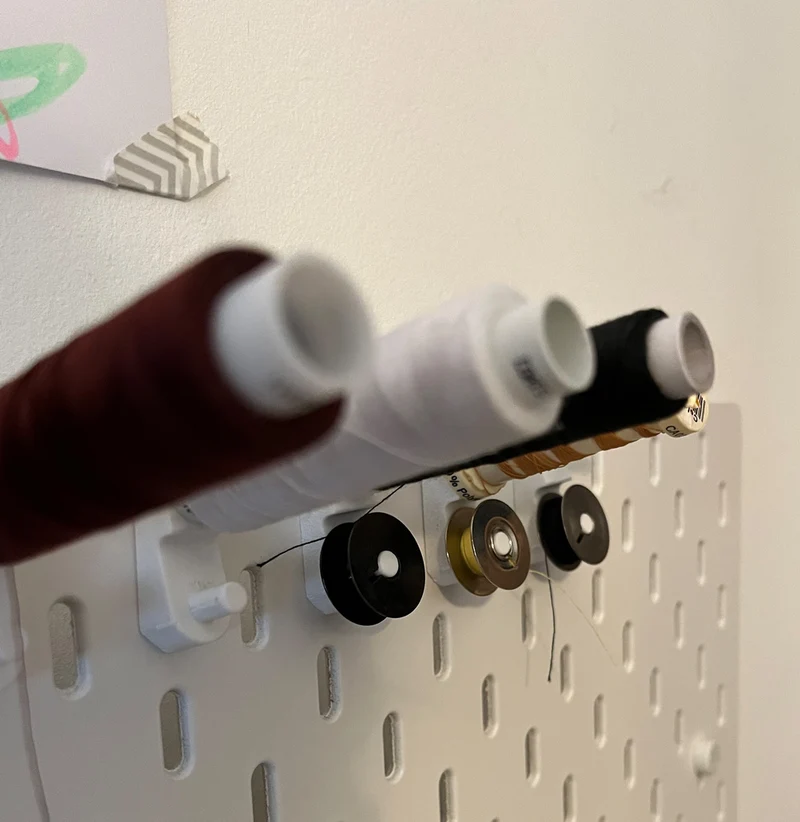 Support de fil à coudre IKEA SKADIS