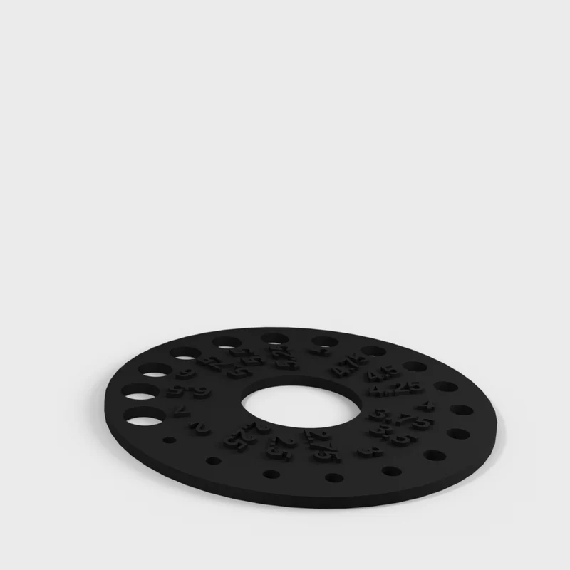Mesure de laine à tricoter ajustable