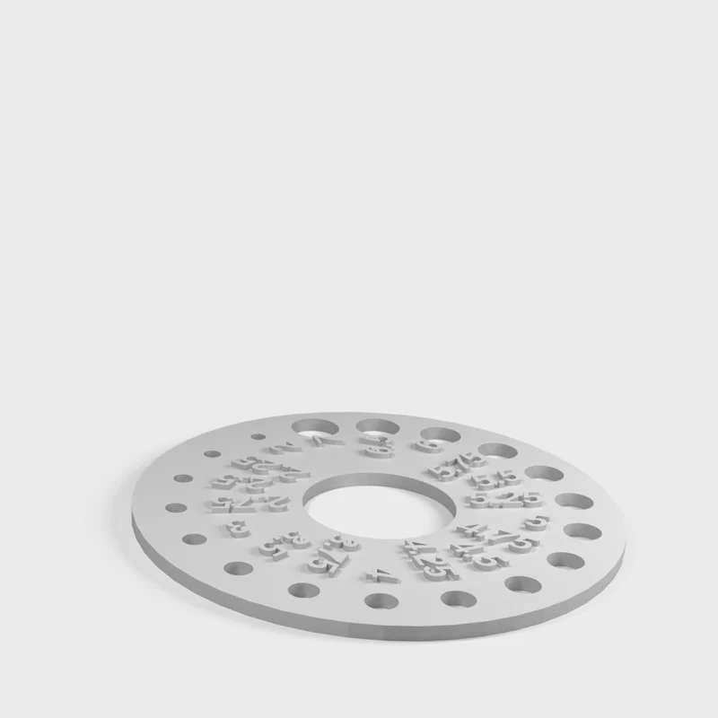Mesure de laine à tricoter ajustable
