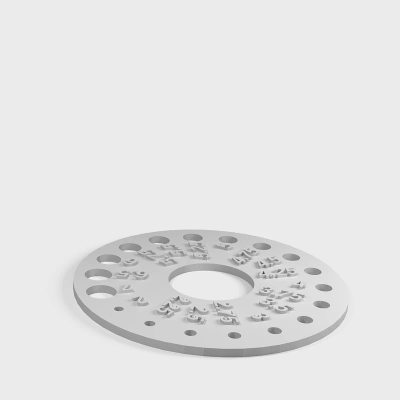 Mesure de laine à tricoter ajustable