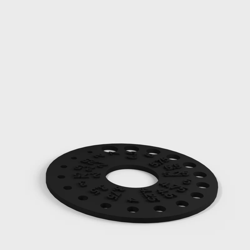Mesure de laine à tricoter ajustable