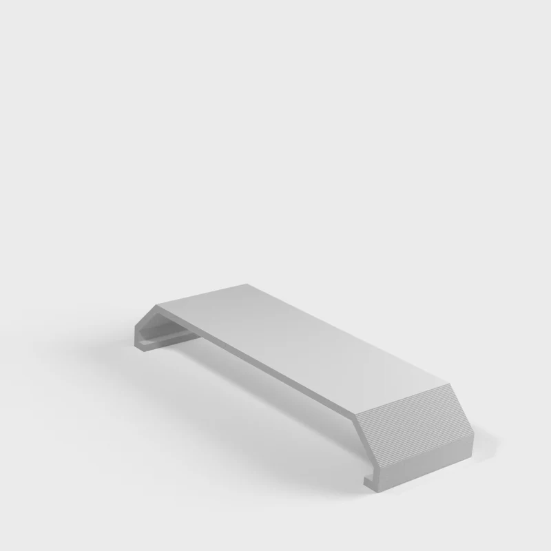 Passage de câble pour la porte de garage de sous-sol