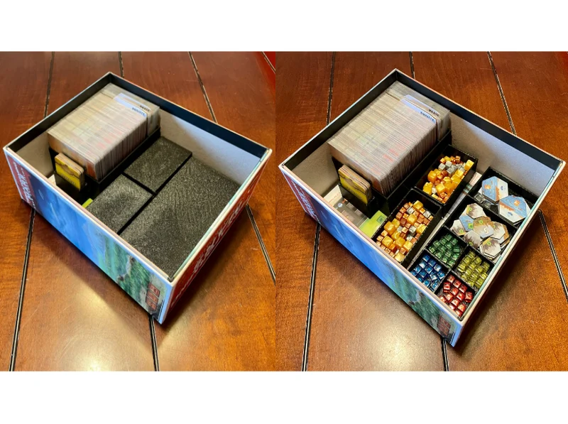 Organisateur de jeu de cartes Terraforming Mars (7 pièces)