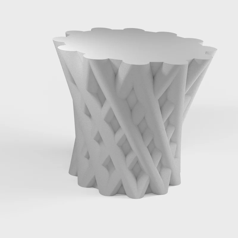 Vase en treillis de diamant - Décoration élégante