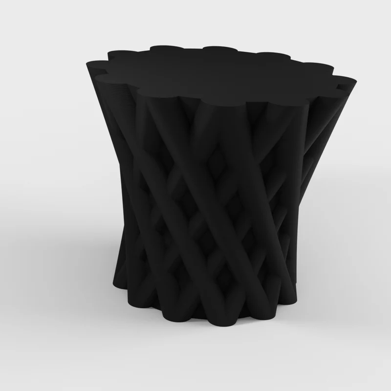 Vase en treillis de diamant - Décoration élégante