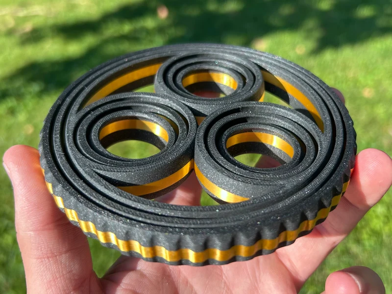 RotaRings - Impression et Placement de Fidget Rotatif