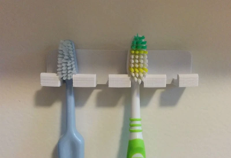 Porte-brosse à dents mural élégant
