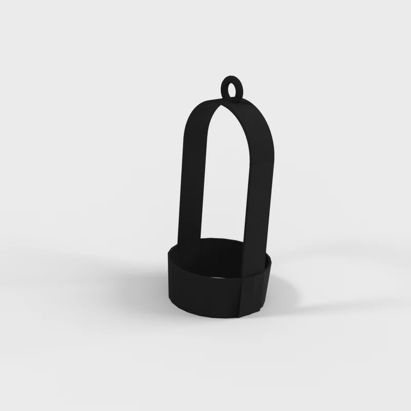 Abreuvoir pratique pour oiseaux avec perchoir et porte-bouteille