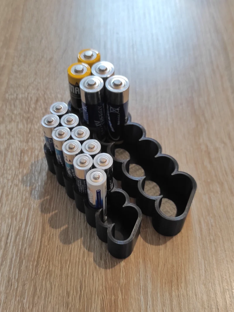 Support pour piles AA et AAA