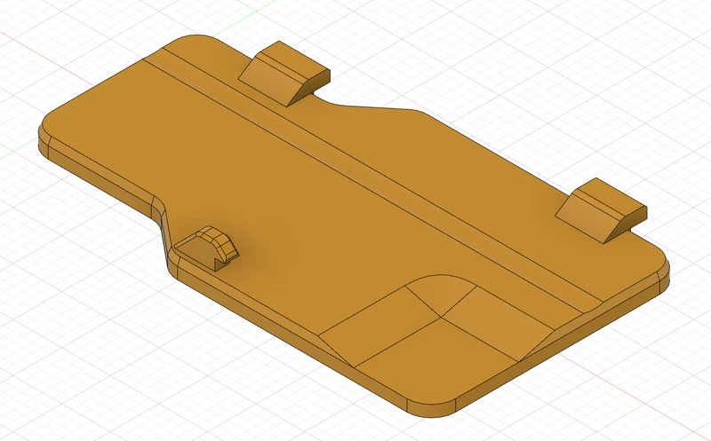 Couvercle de batterie pour la souris Logitech VX Nano