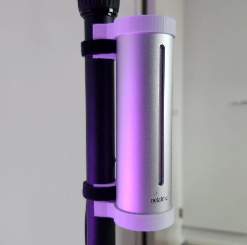 Support de poteau pour unité intérieure de station météo Netatmo - Montage stable