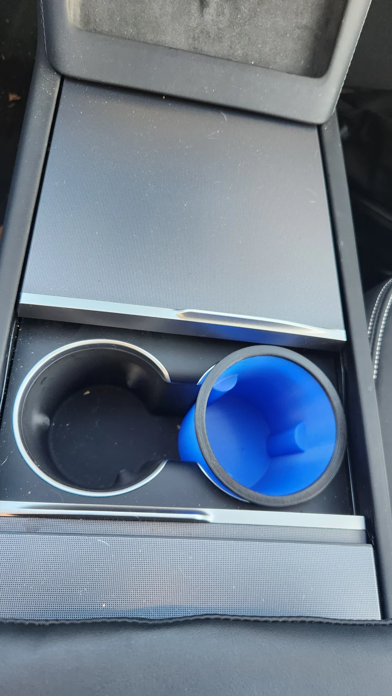 Porte-gobelet flexible pour Tesla Model 3 Highland