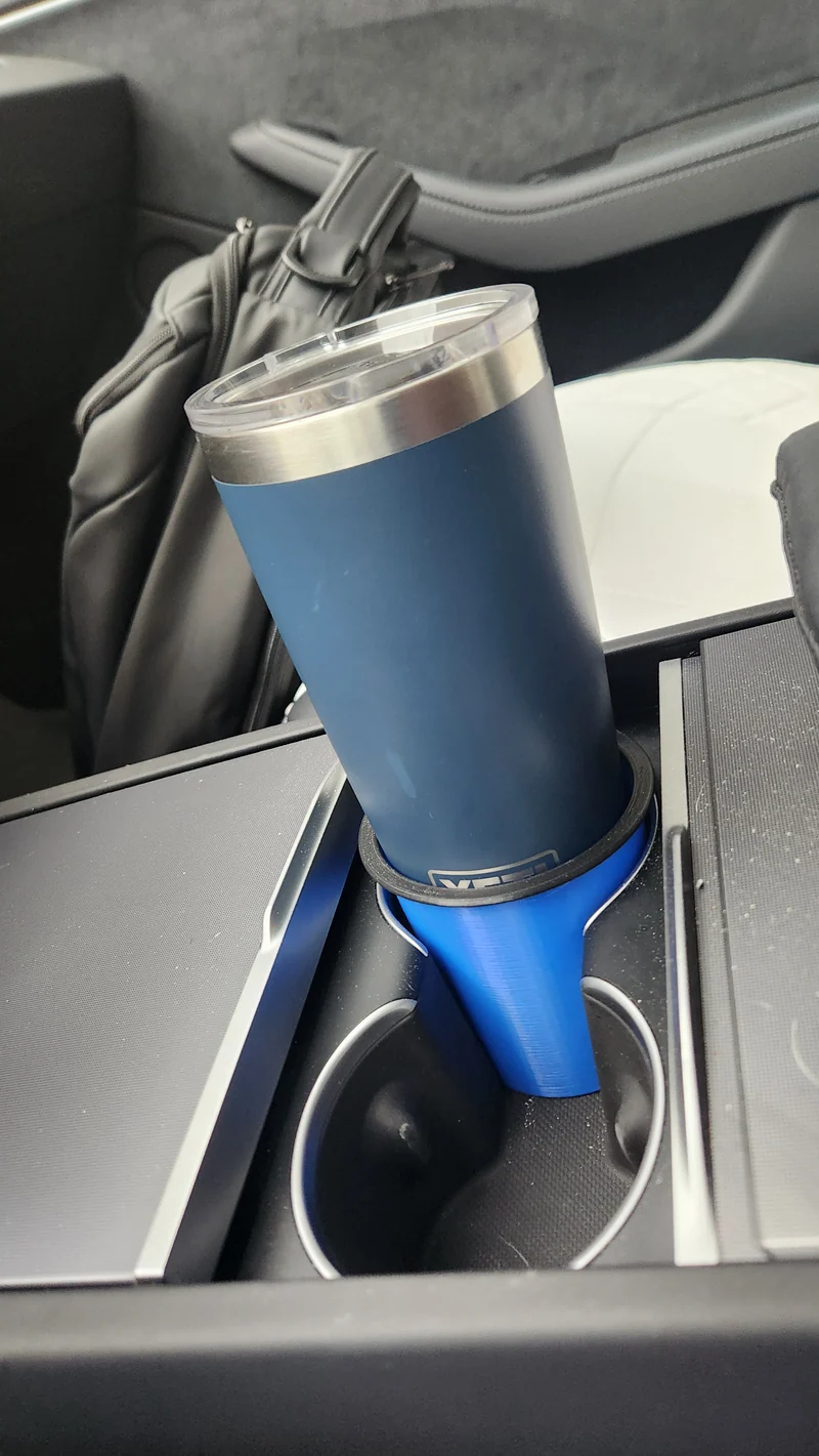 Porte-gobelet flexible pour Tesla Model 3 Highland