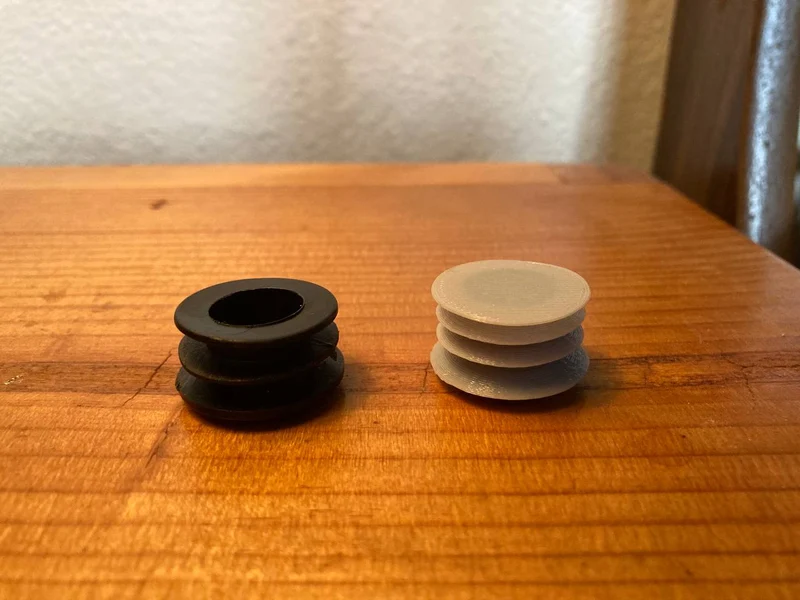 Embout de tringle pour étagère IKEA OMAR