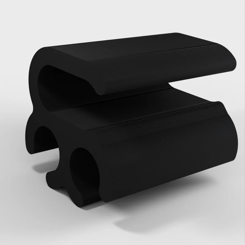 2-Cord Clip pour attacher les câbles USB aux fils de la lampe