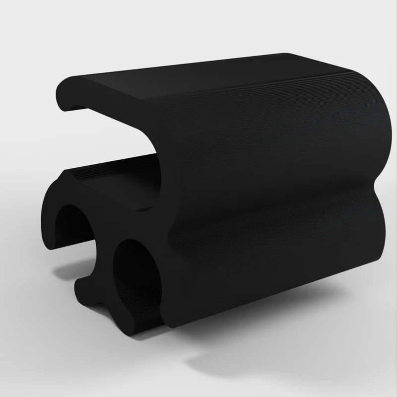 2-Cord Clip pour attacher les câbles USB aux fils de la lampe