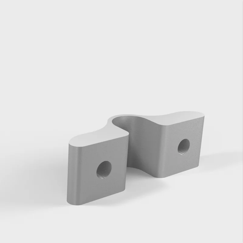Porte-câbles imprimé en 3D pour le bureau