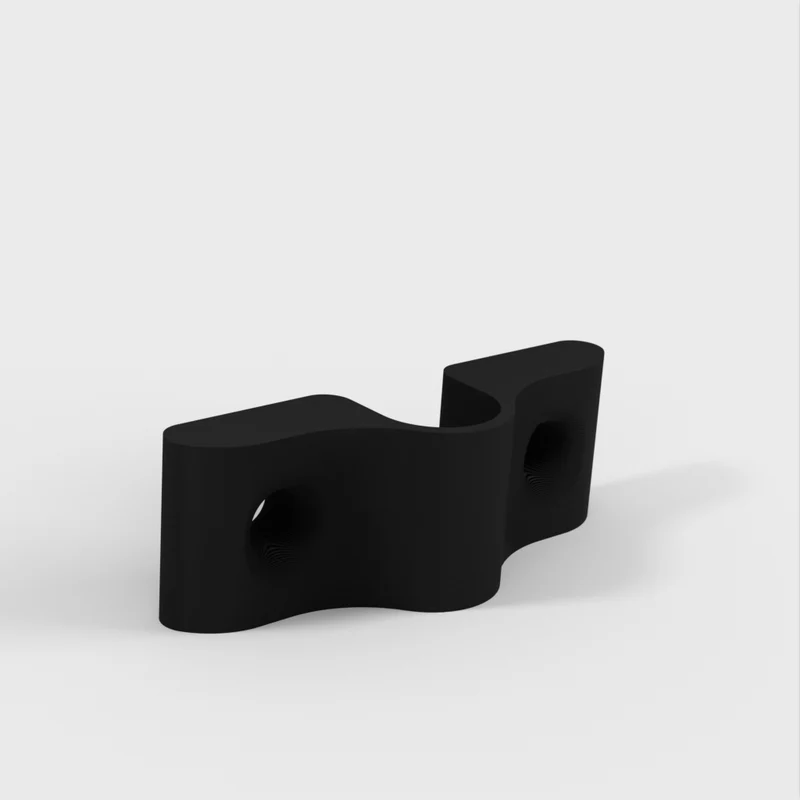 Porte-câbles imprimé en 3D pour le bureau