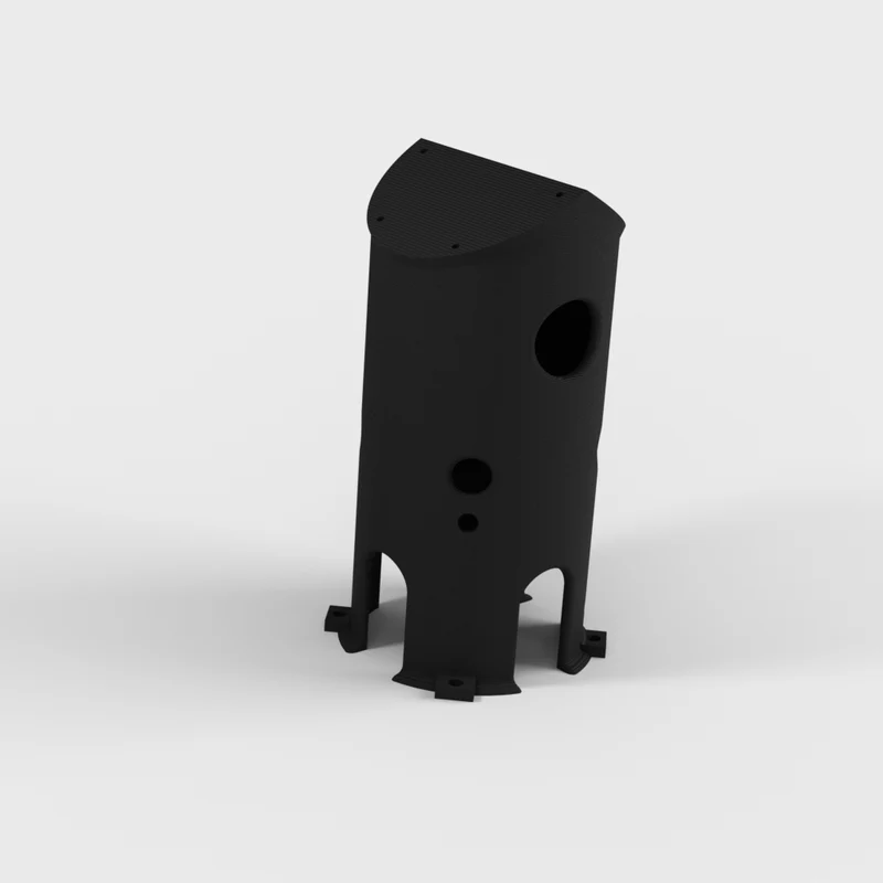 Mangeoire à oiseaux imprimée en 3D et en bois