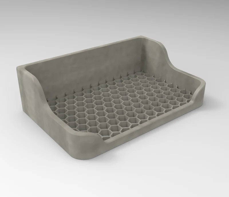 Étagère murale pour shampooing et articles de toilette dans la douche