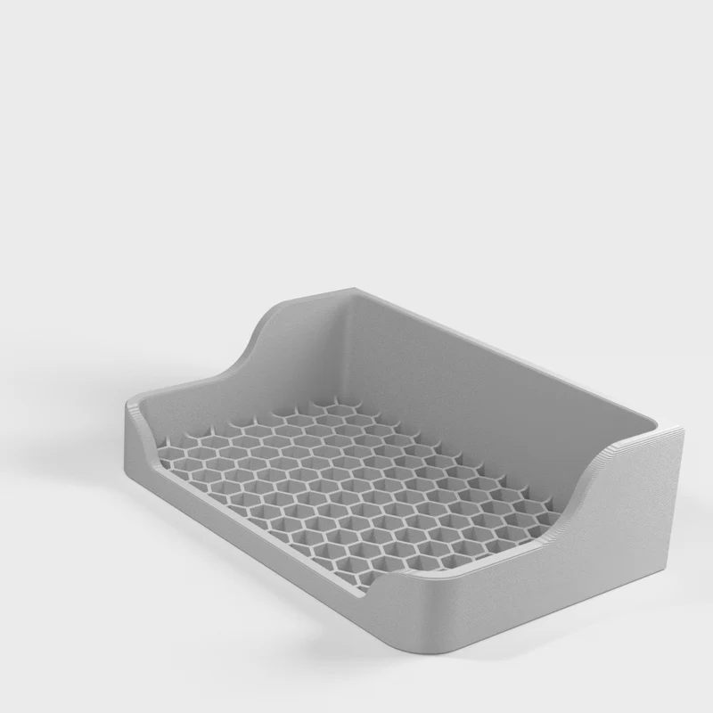 Étagère murale pour shampooing et articles de toilette dans la douche