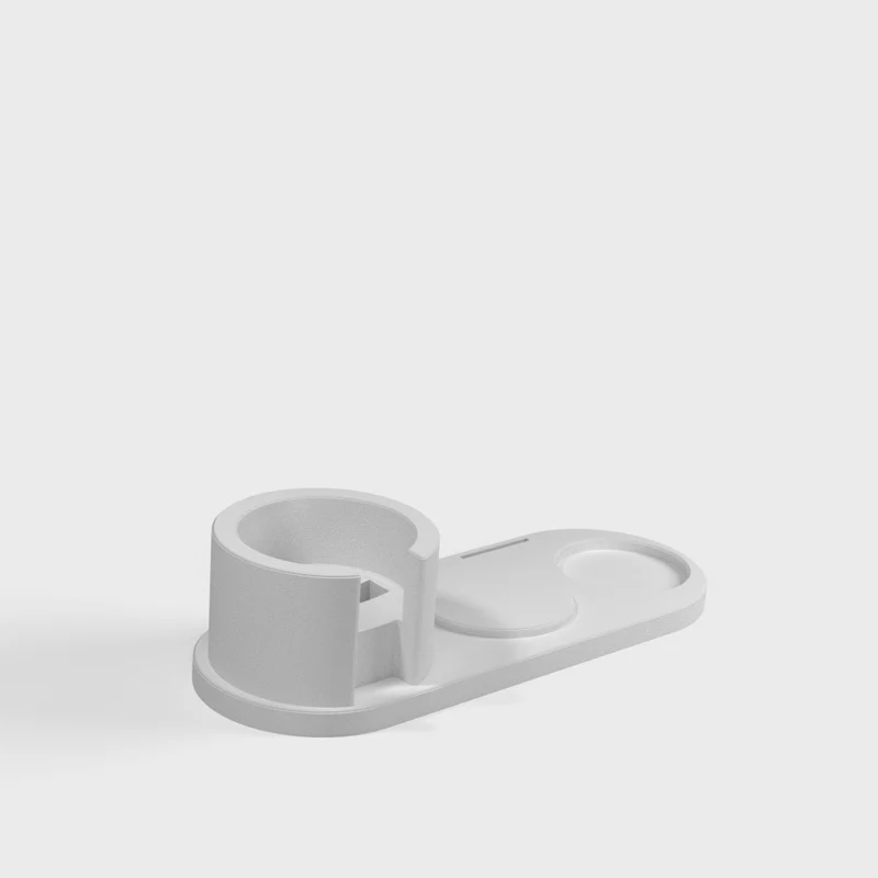 Station de tamping pour espresso Breville/Sage avec emplacement pour filtre en maille métallique