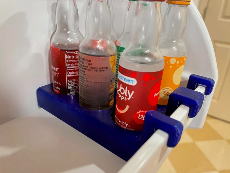 Support de bouteille de saveur Sodastream pour le réfrigérateur