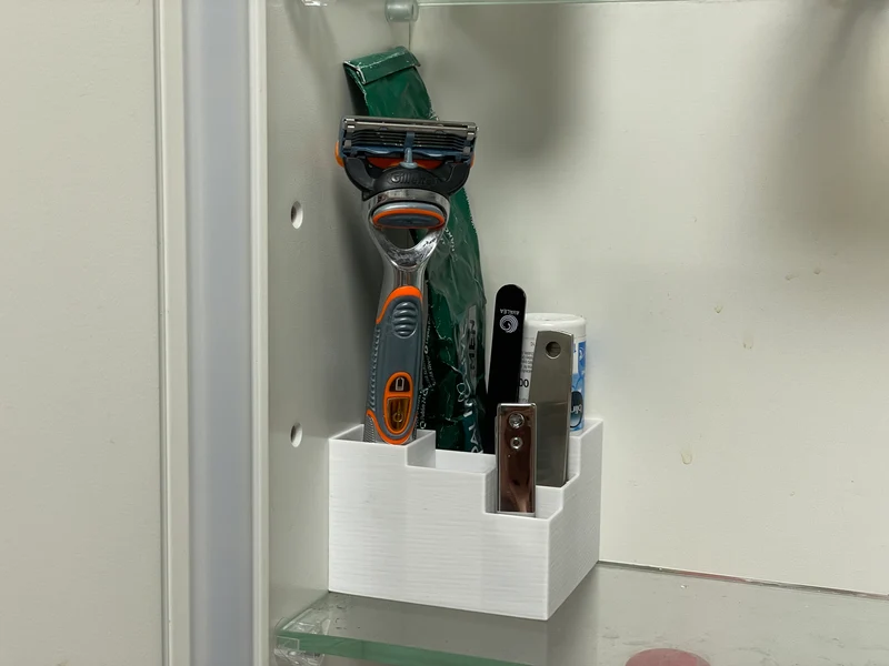 Organisateur de meuble de salle de bains
