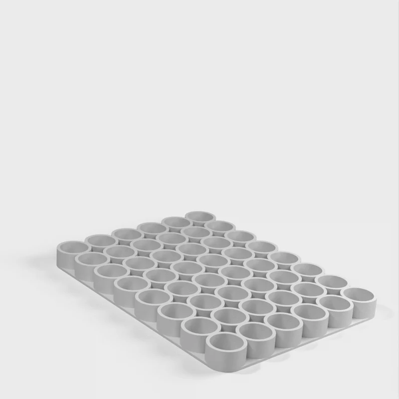 Support imprimé en 3D pour batteries 18650