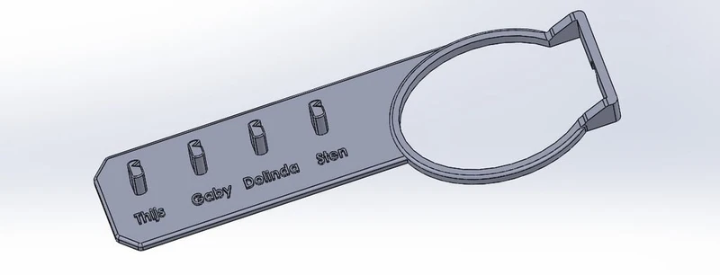Support pour têtes de brosse à dents et chargeur Oral-B - Organisation élégante