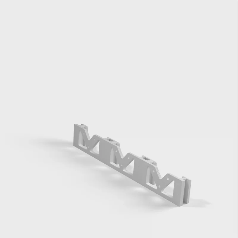 Modèle 3D du support de batterie pour les batteries Makita 18V