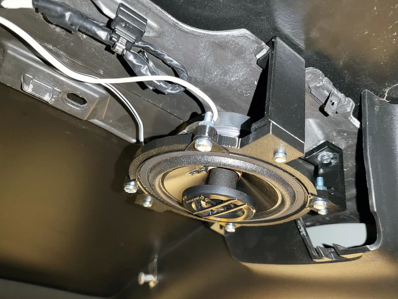 Supports de haut-parleur Renault Twizy (2 pièces / 8 pièces)