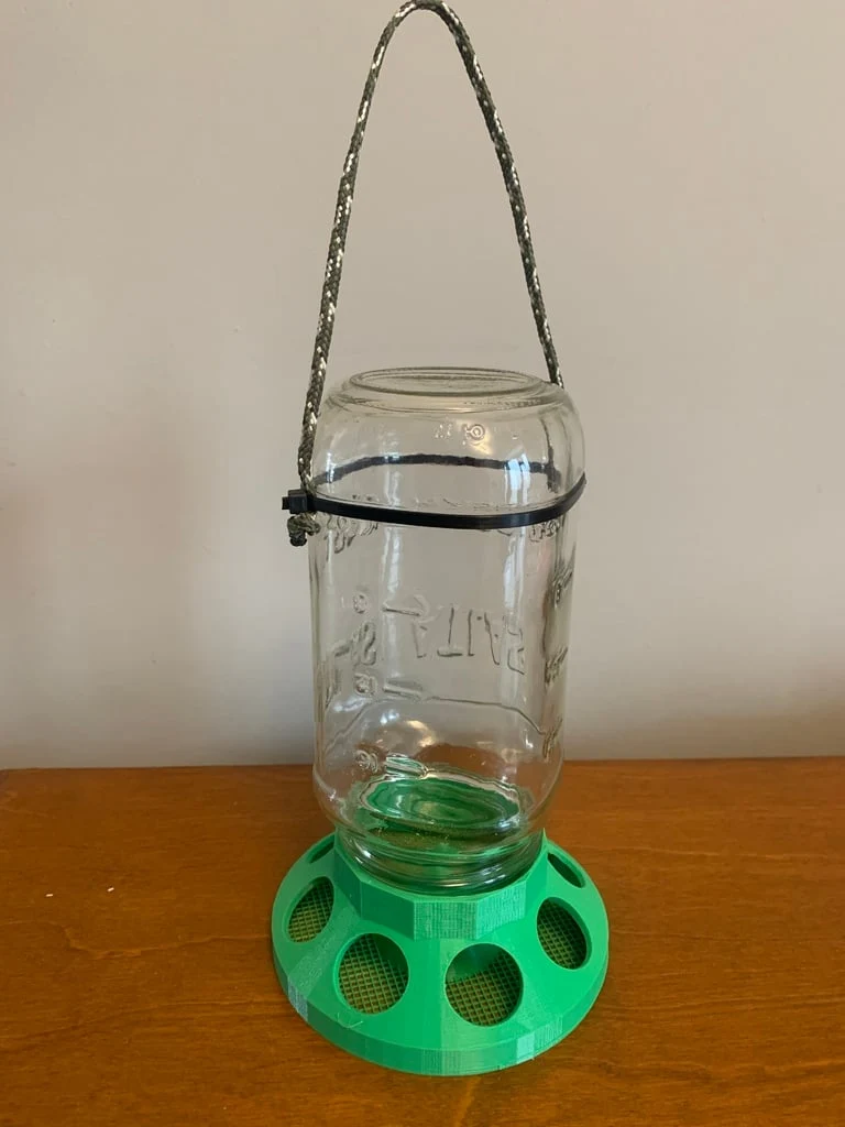 Mangeoire à oiseaux Mason Jar