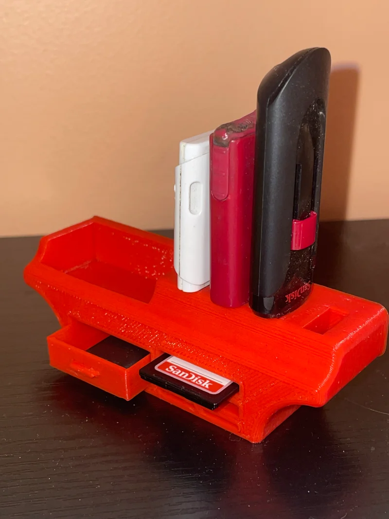 Petit et élégant porte-cartes USB, SD et Micro SD