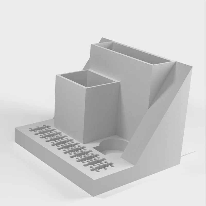 Organiseur de bureau avec porte-cartes USB et SD