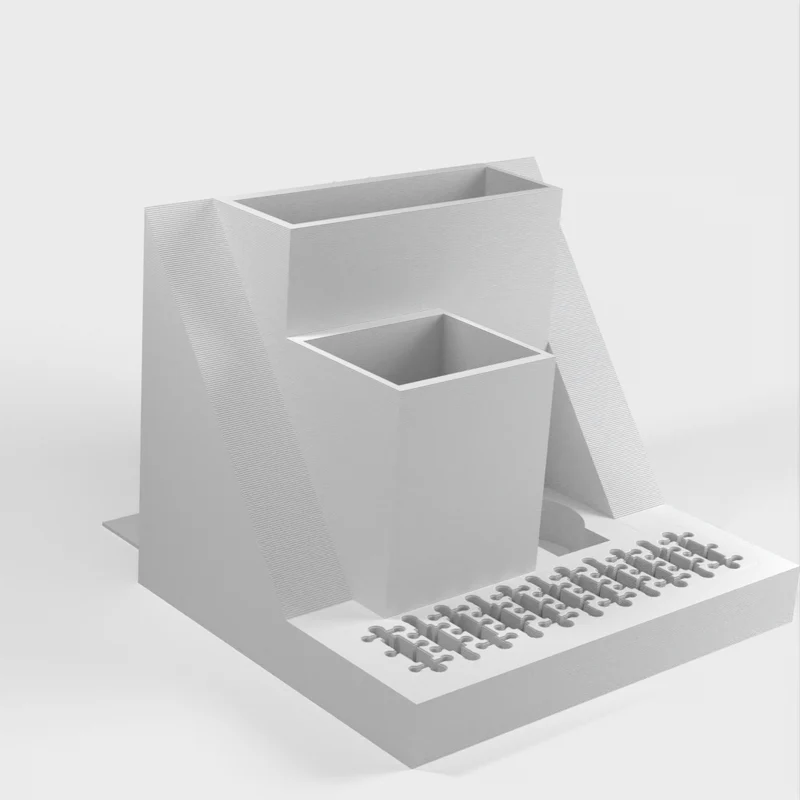 Organiseur de bureau avec porte-cartes USB et SD