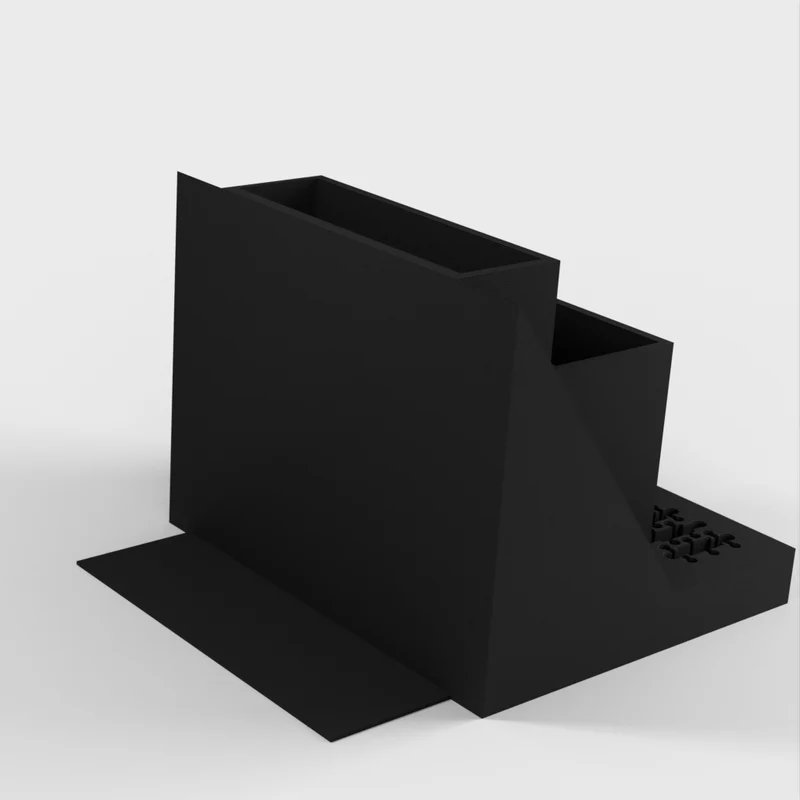 Organiseur de bureau avec porte-cartes USB et SD