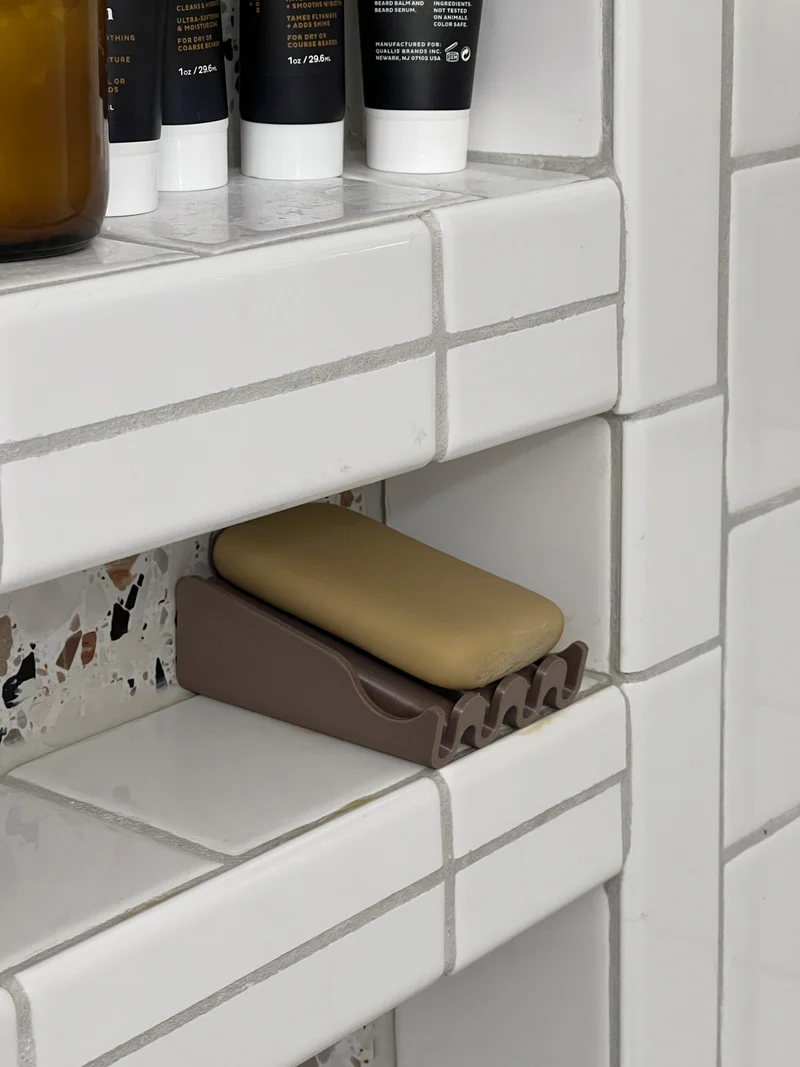 Drain de douche Porte-savon