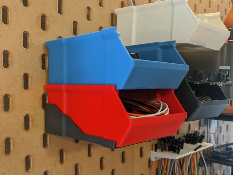 IKEA Skadis Étagère pour boîte empilable