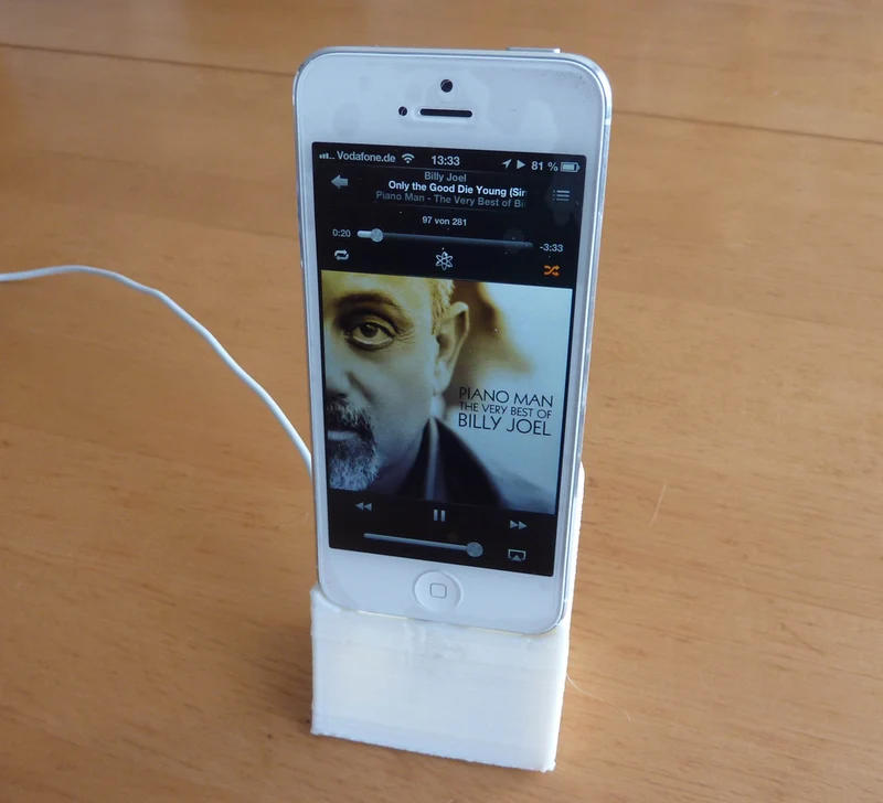 Station d'accueil et socle de chargement pour iPhone 5, 5S et SE